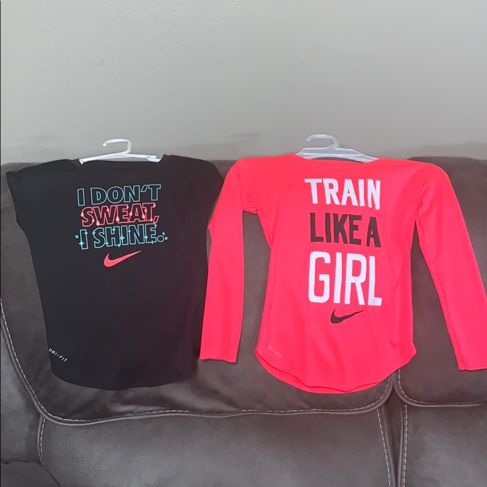 Little girls Nike tops. Both tops for one price!